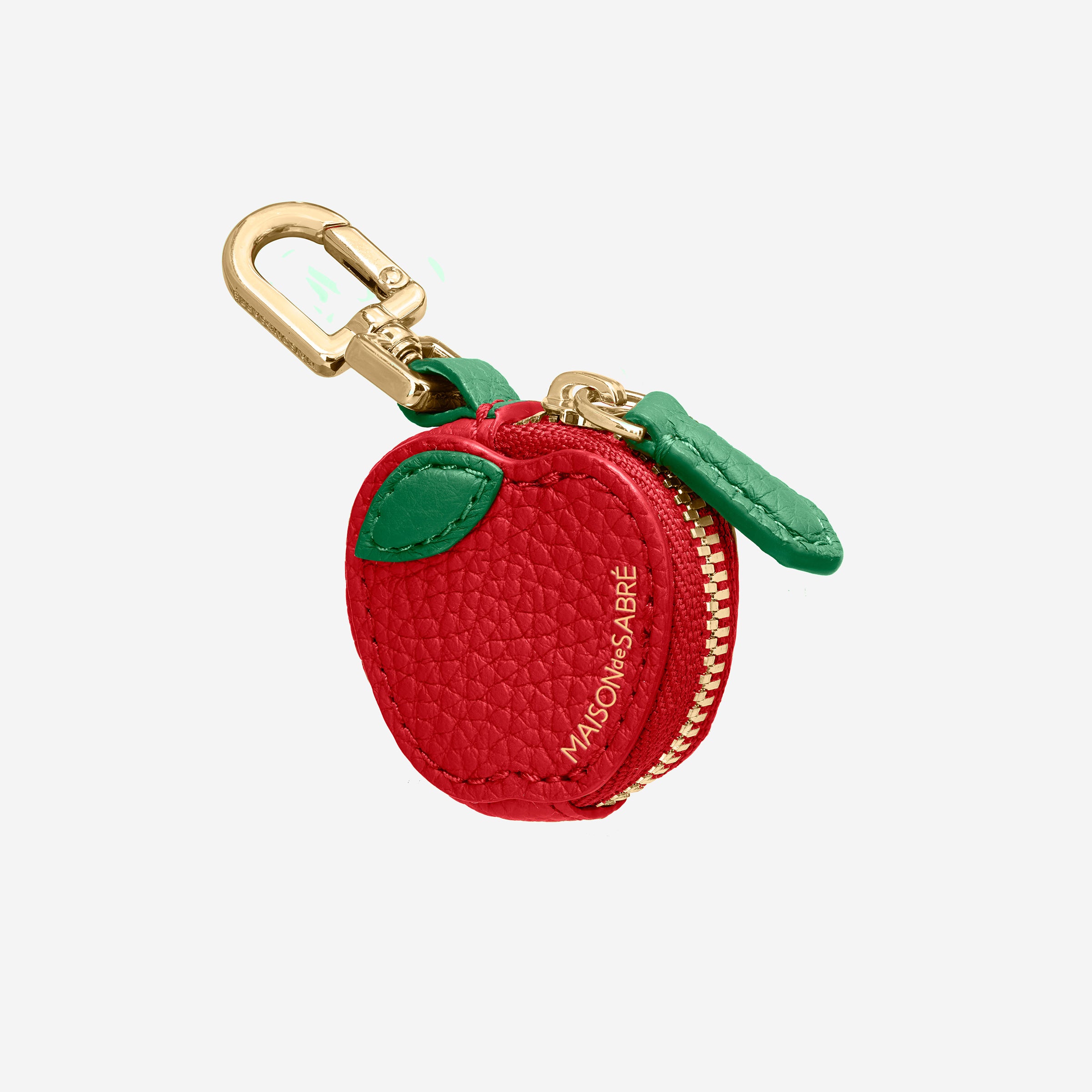 バッグチャーム SABRÉMOJI™ Fruit Charm アップル | MAISON de SABRÉ