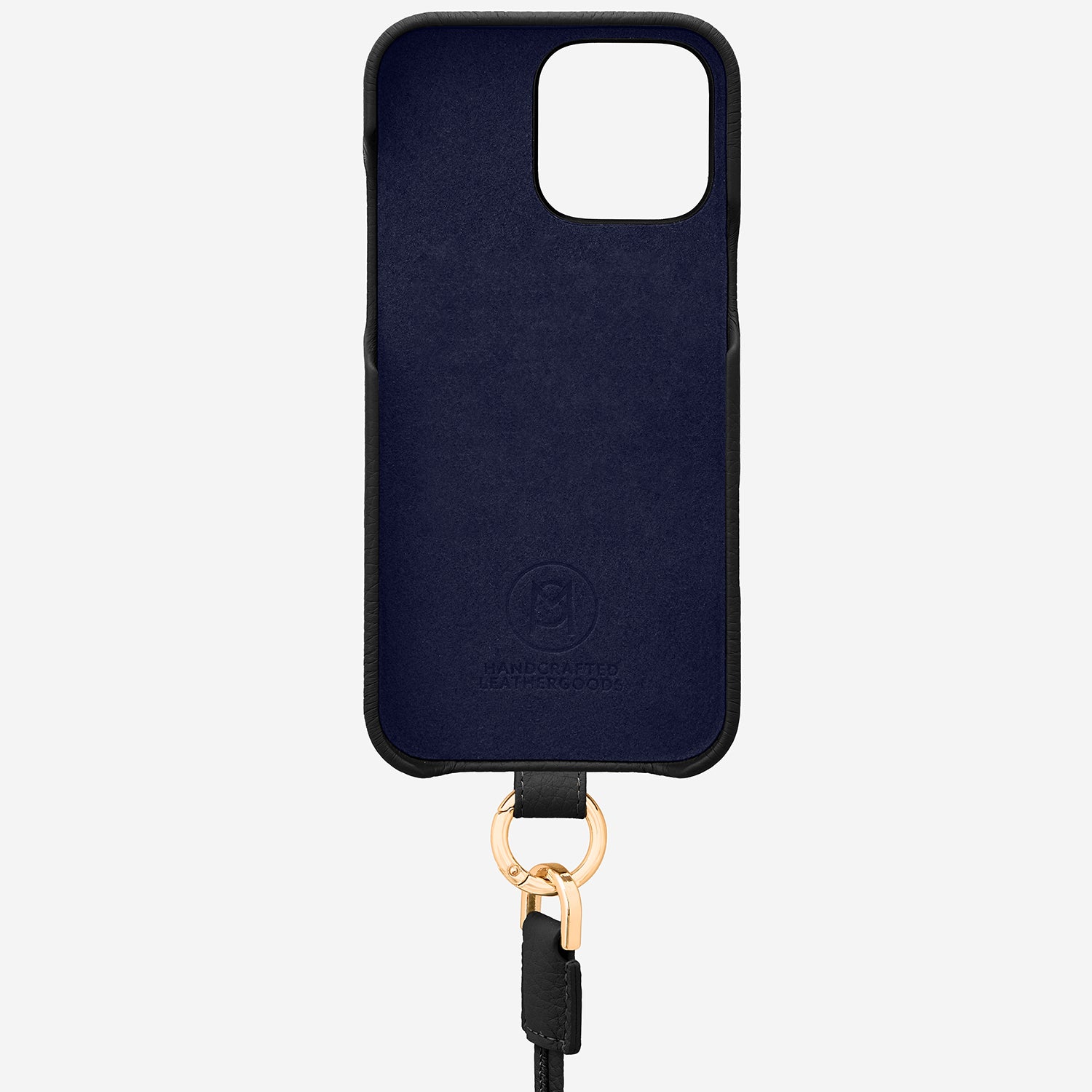 The Sling Phone Case iPhone 16 Pro Max - Black Caviar (Hello Kitty