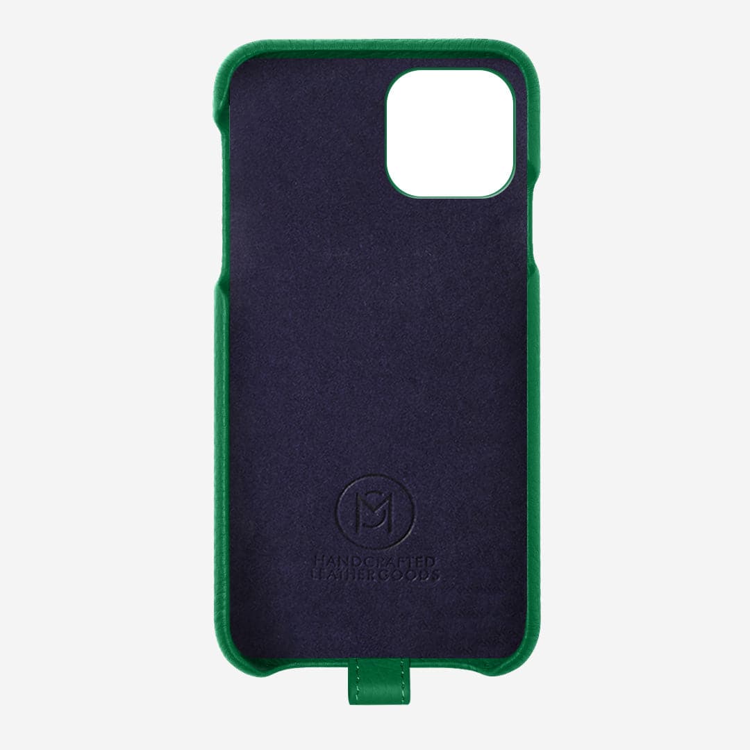 ストラップ付きスマホケース Sling Phone Case iPhone 15 エメラルド