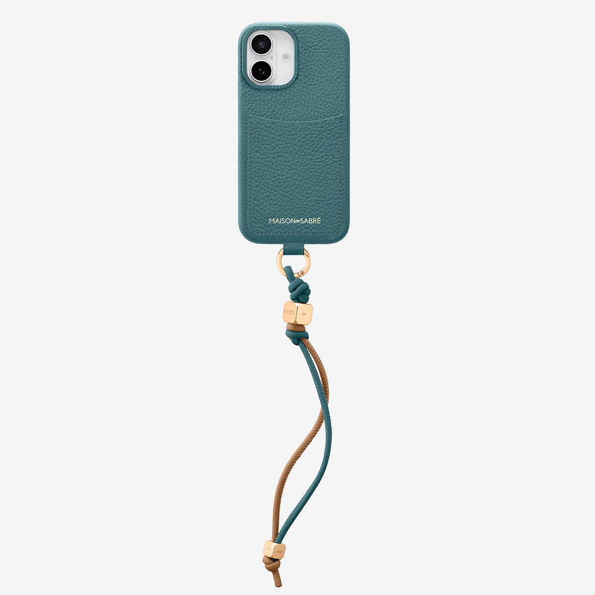 The Wristlet Phone Case iPhone 16 - Bondi Blue