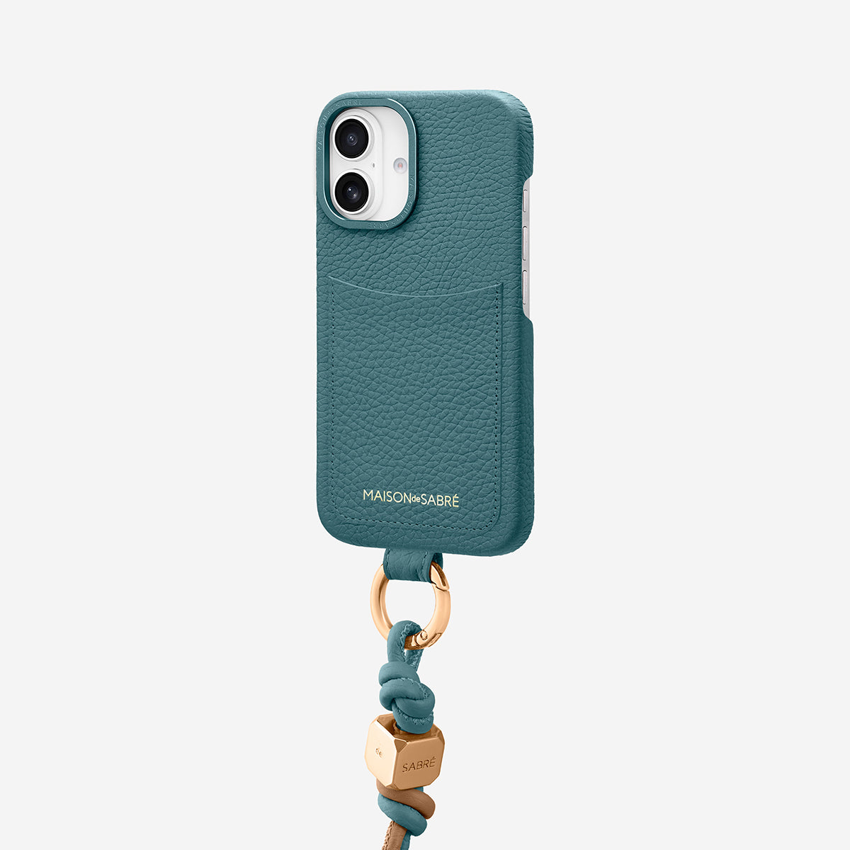 The Wristlet Phone Case iPhone 16 - Bondi Blue