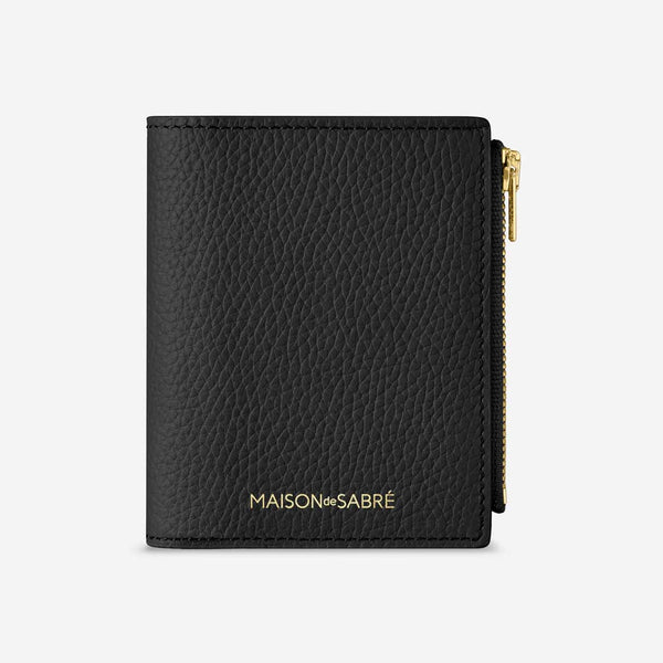 ★MAISON DE SABRE★レザー バイカラー ２つ折り ジップ 財布 ☆MAISON DE SABRE☆レザー バイカラー 2つ折り ジップ 財布