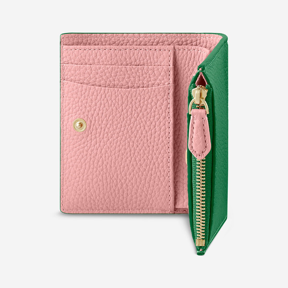 二つ折り財布 Bifold Wallet エメラルドリリー | MAISON de SABRÉ