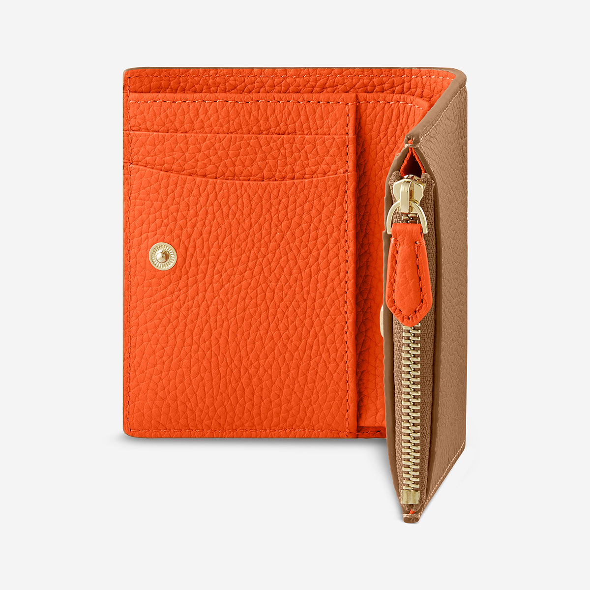 二つ折り財布 Bifold Wallet サンドストーンマンハッタン | MAISON de