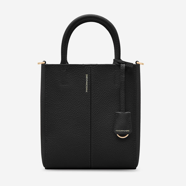 ミニトートバッグ Mini Soft Tote ルージュノワール | MAISON de SABRÉ