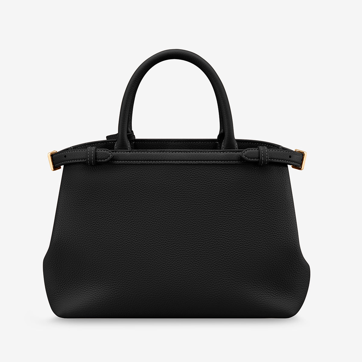 レザーハンドバッグ Medium Palais ブラックキャビア | MAISON de SABRÉ