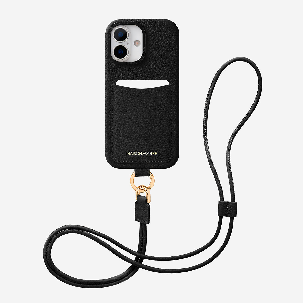 ストラップ付きスマホケース Sling Phone Case iPhone 17 ブラック