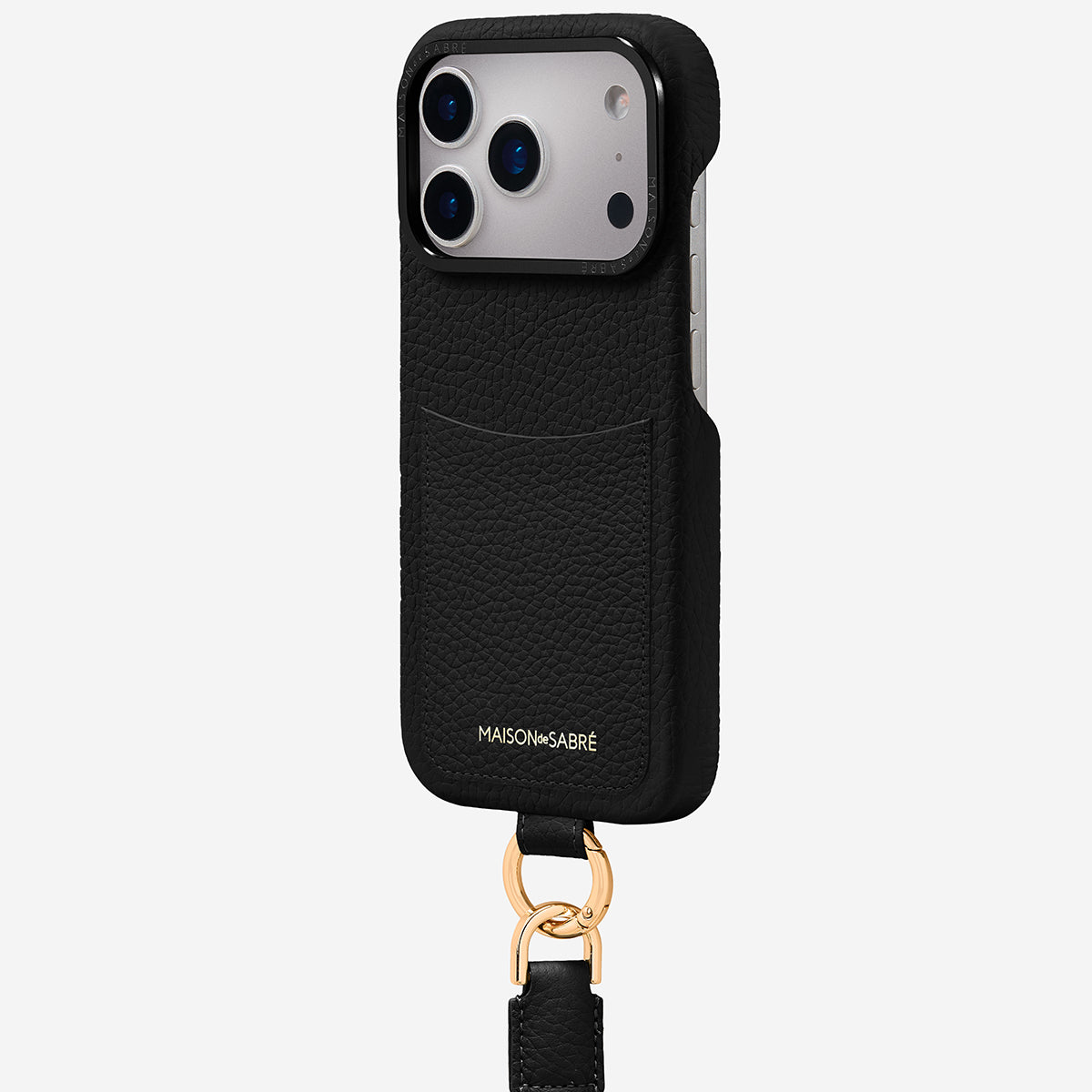 The Sling Phone Case iPhone 17 Pro Max - Black Caviar