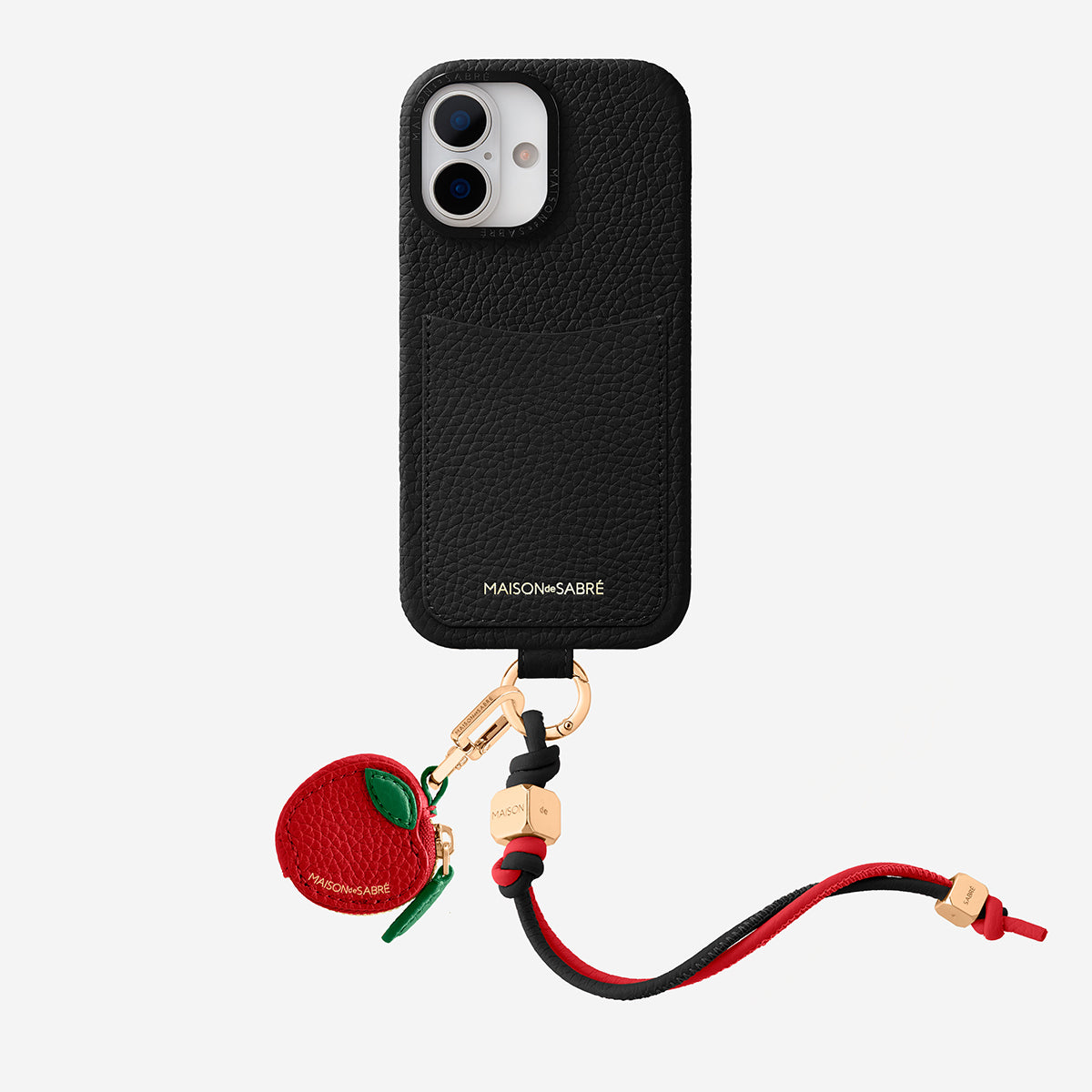 The Wristlet Phone Case iPhone 17 - Black Caviar