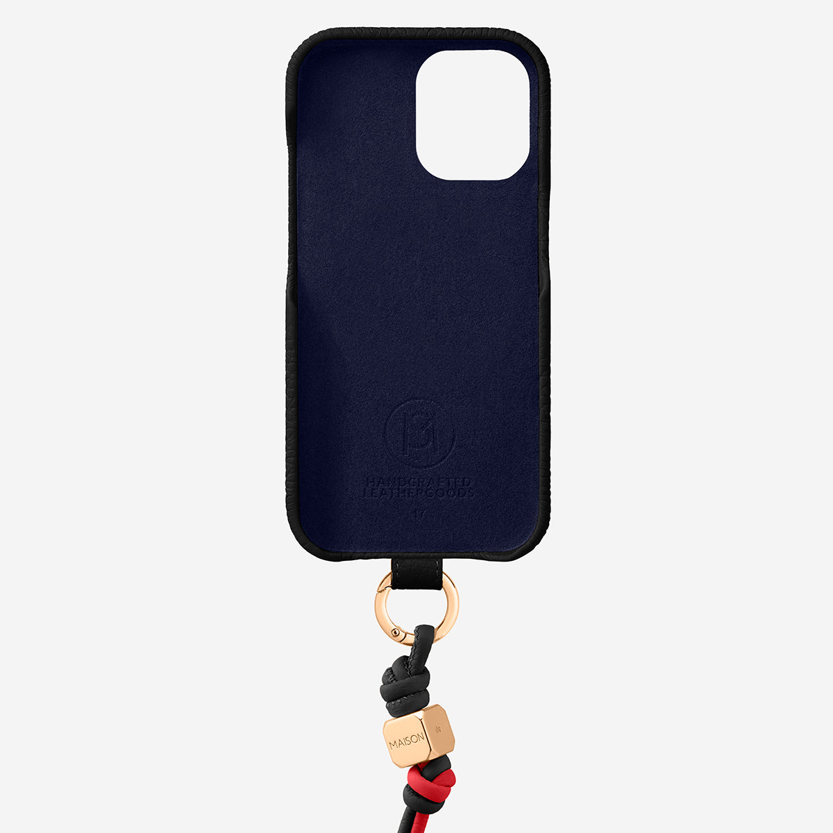 The Wristlet Phone Case iPhone 17 - Black Caviar