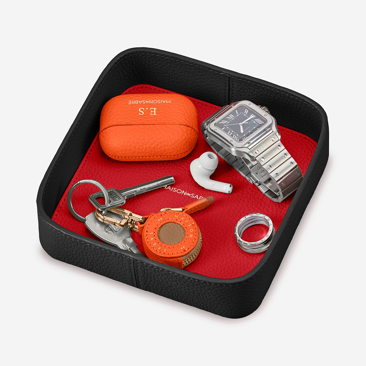 レザートレイ Catchall Tray ルージュノワール | MAISON de SABRÉ