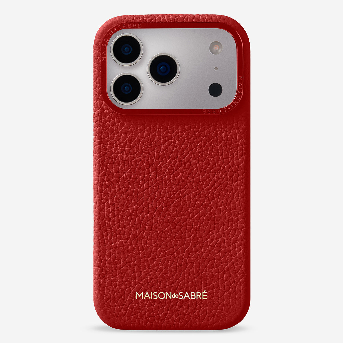 brick-red front