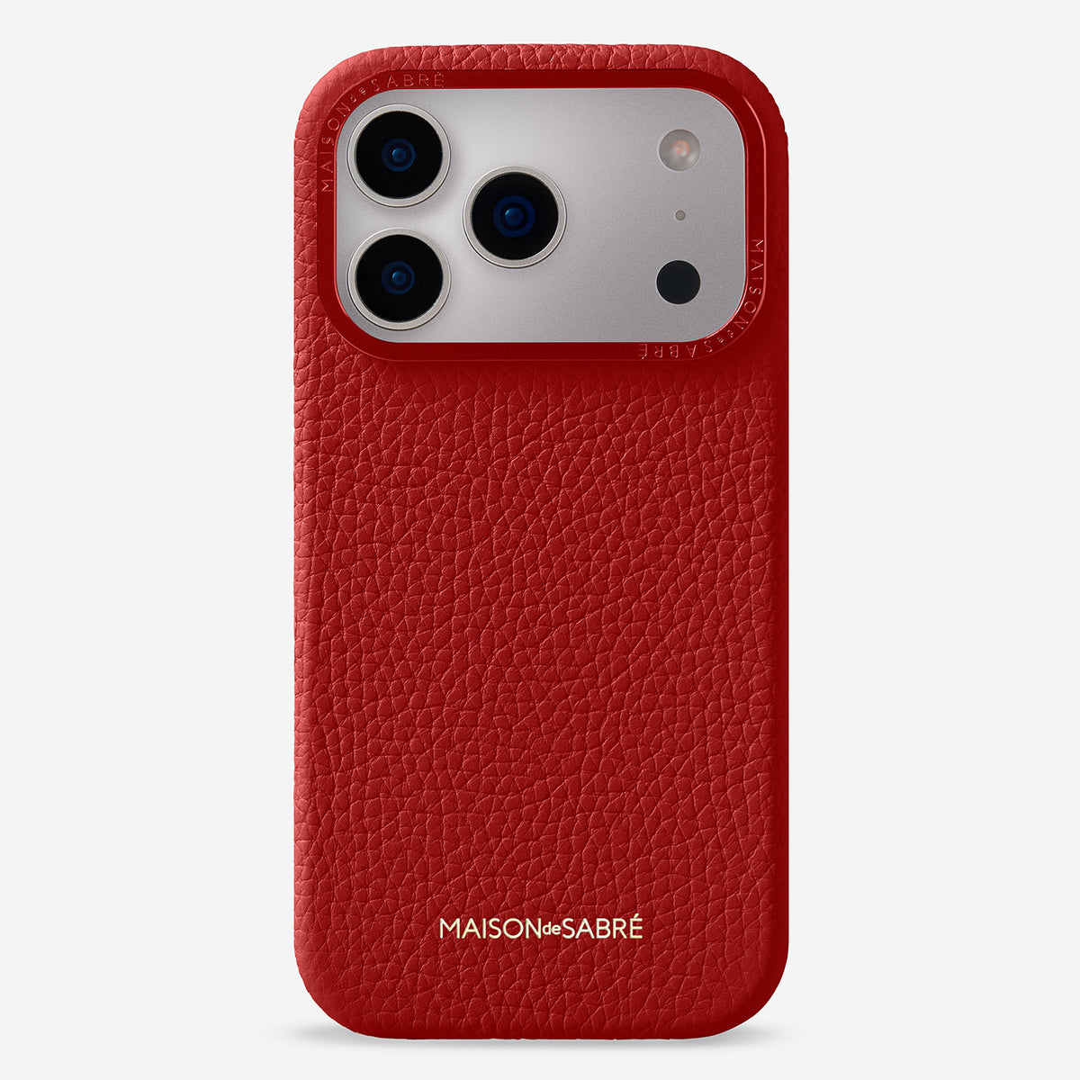 brick-red front