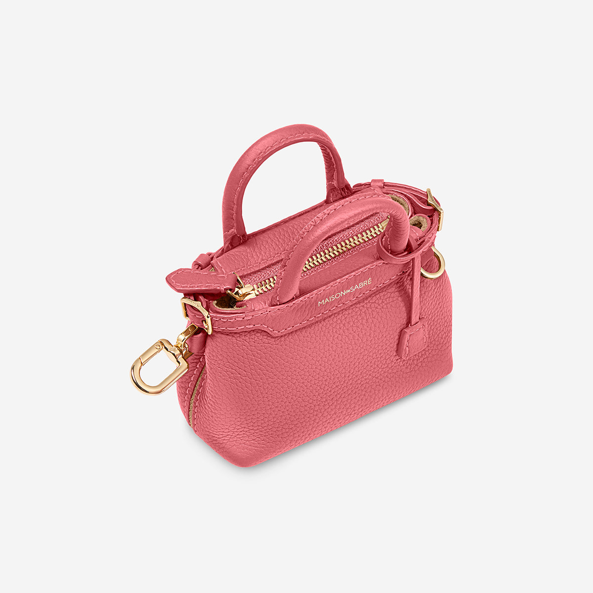 The SABRÉMOJI™ Petite Palais Charm - Candy Pink