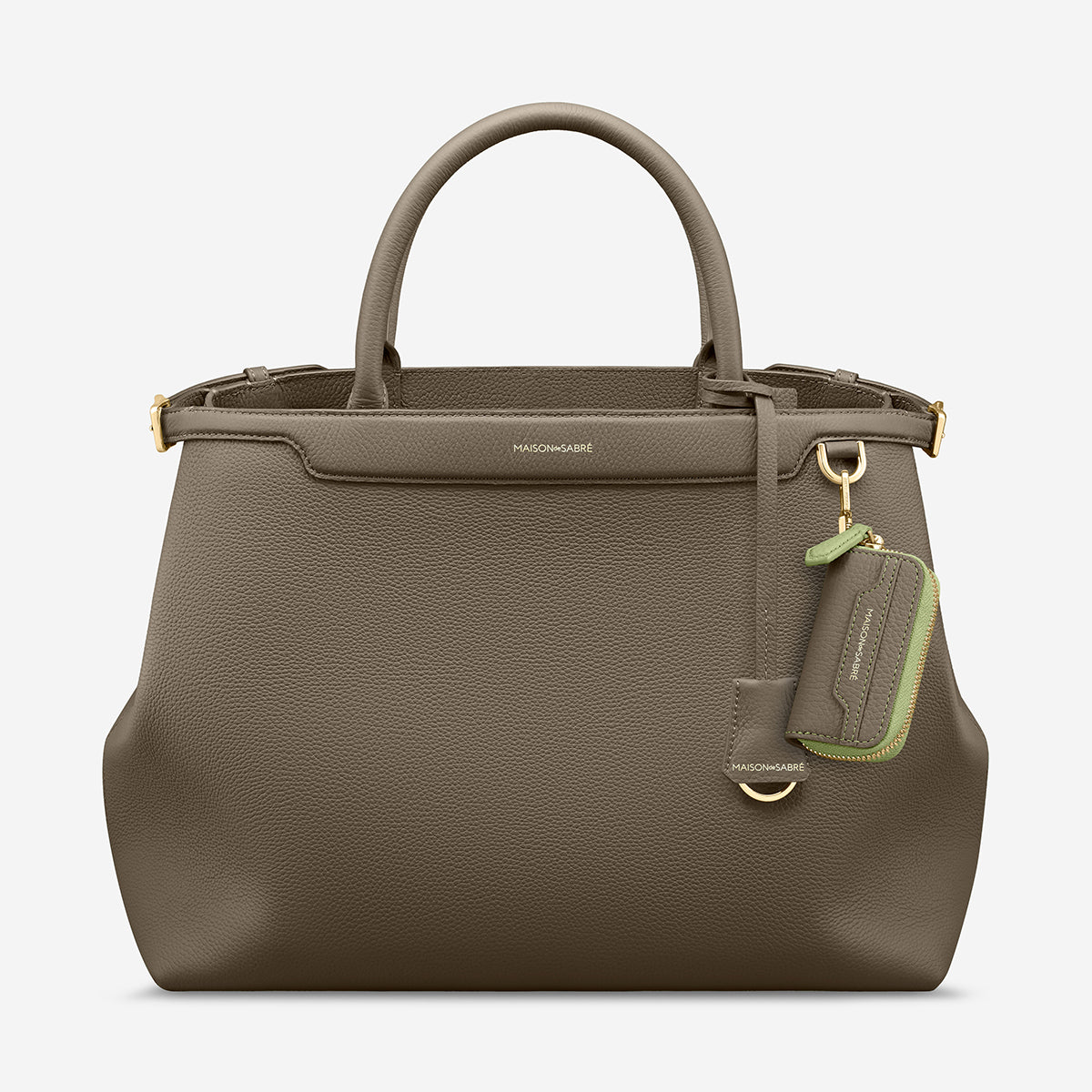 The Key Case Charm - Cashmere Matcha