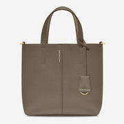 The Small Soft Tote - Cashmere Matcha