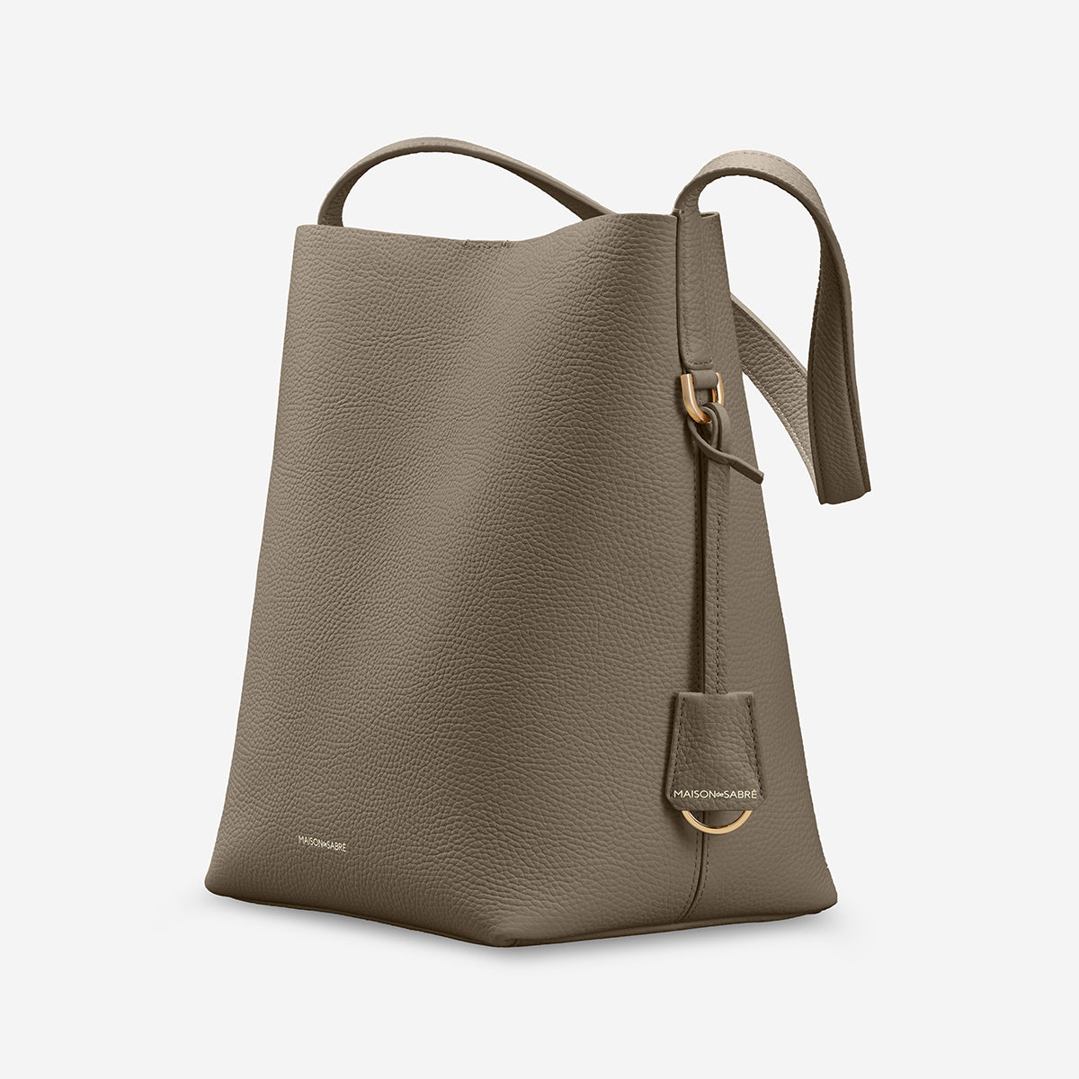 バケットトートバッグ Bucket Soft Tote カシミヤマッチャ | MAISON de
