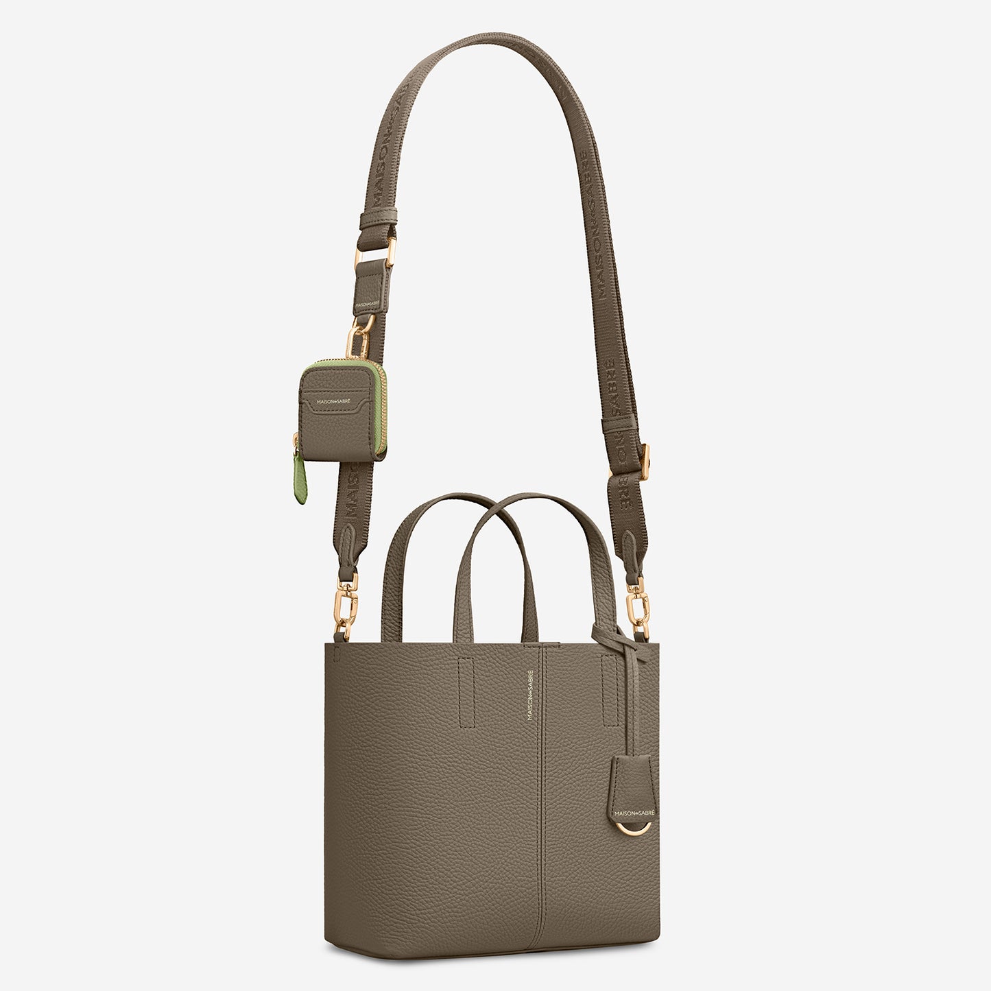 Small Soft Tote Duo - Cashmere Matcha