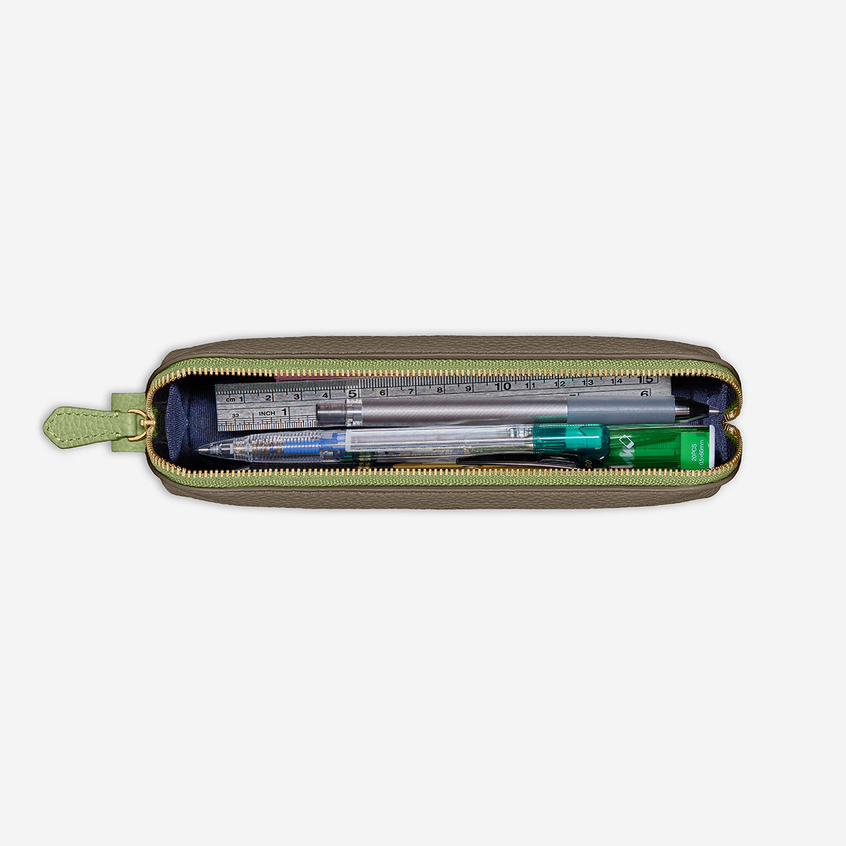 The Pencil Case - Cashmere Matcha