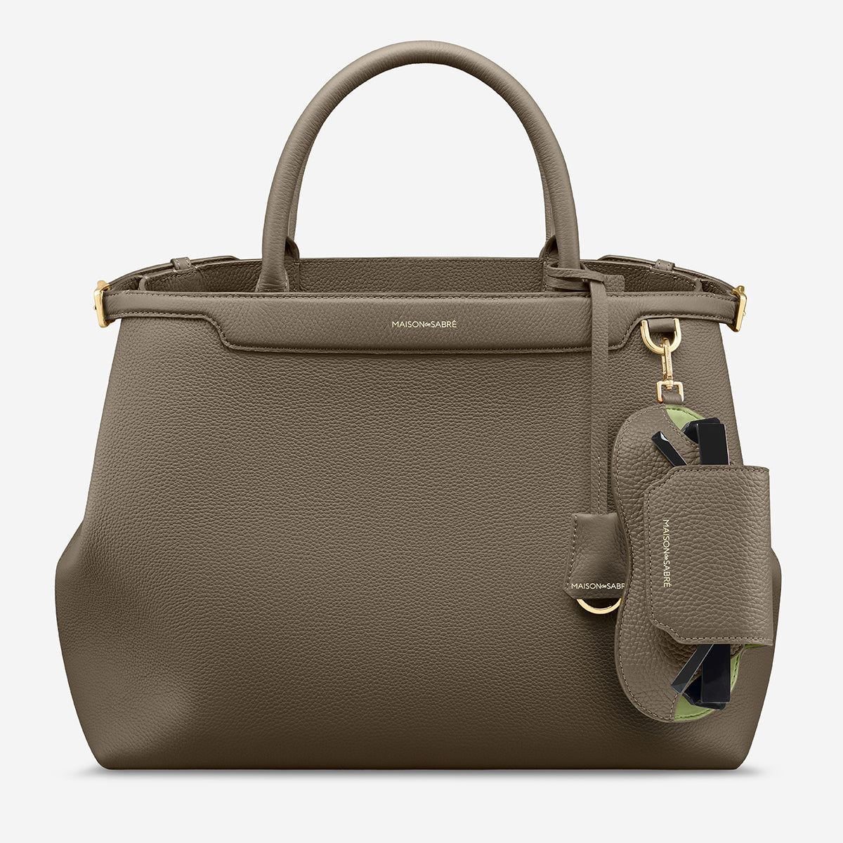 サングラスケース Sunglasses Sling Case カシミヤマッチャ | MAISON