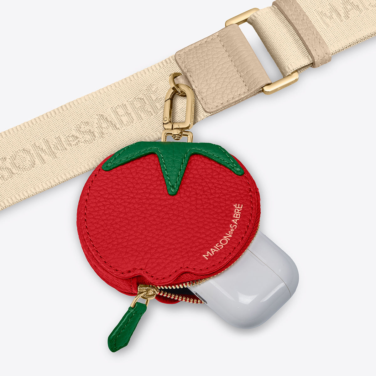 未使用❣️MAISONdeSABRE SABRMOJI フルーツケース コインケース SABRÉMOJI™ Fruit Coin Purse トマト | MAISON de SABRÉ