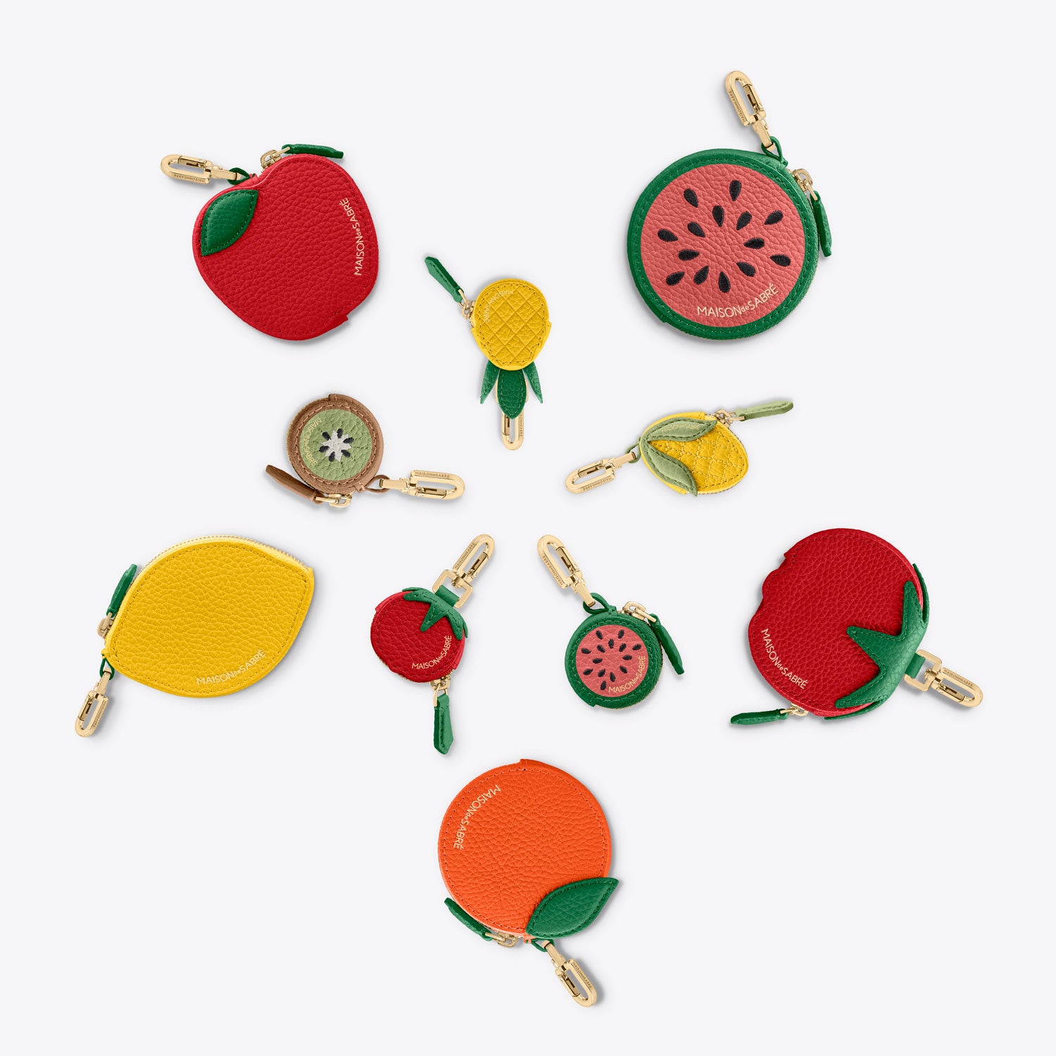 コインケース SABRÉMOJI™ Fruit Coin Purse オレンジ | MAISON de SABRÉ