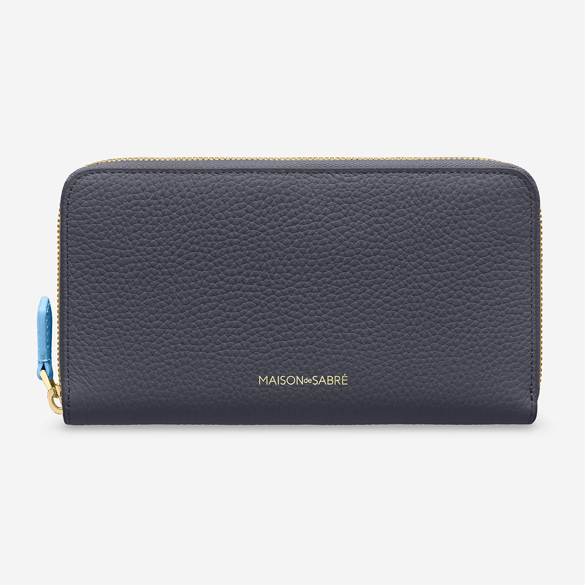 長財布 Long Zip Wallet グラファイトスカイ | MAISON de SABRÉ