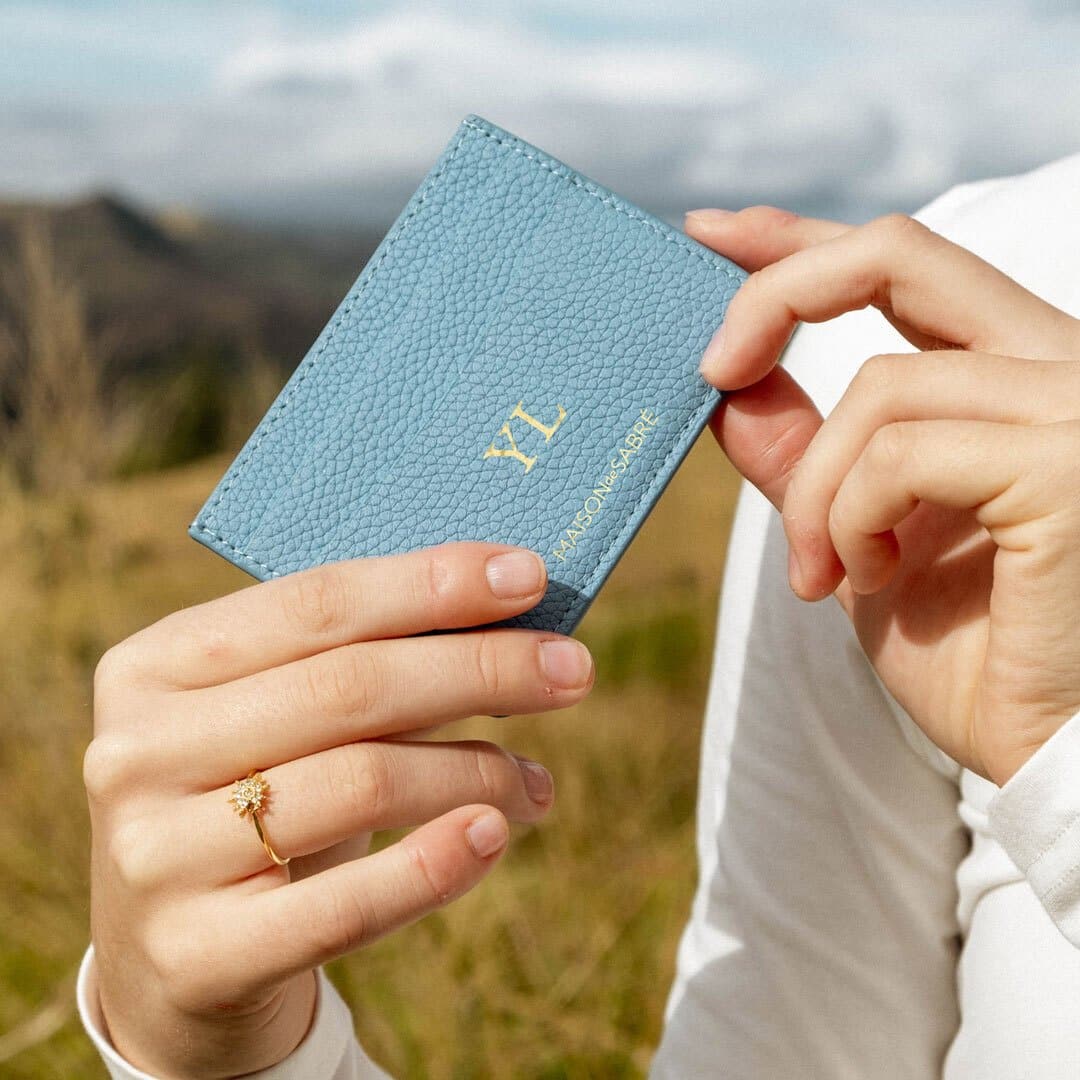 The Card Holder - Shibuya Fuchsia – MAISON de SABRÉ