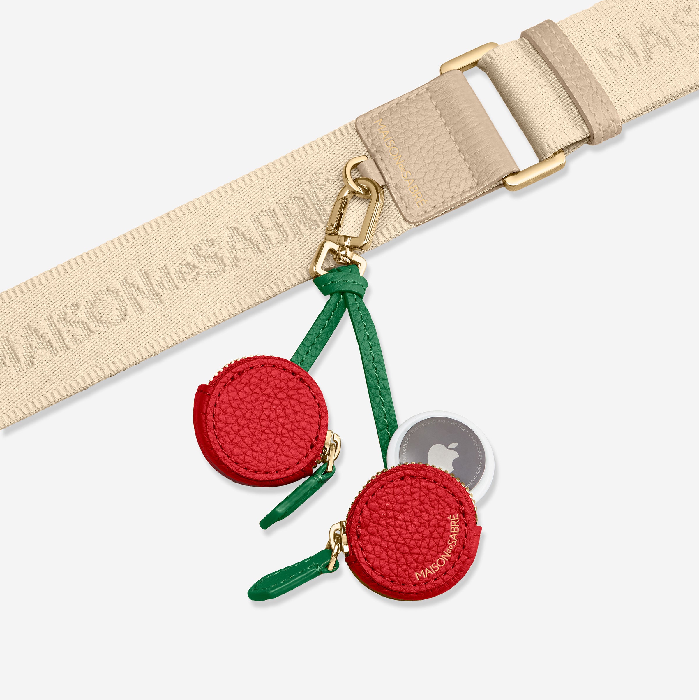 SABRÉMOJI™AirTag フルーツチャーム - Cherry
