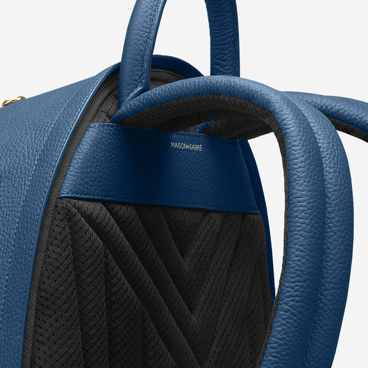 レザーバックパック Backpack パシフィックブルー | MAISON de SABRÉ