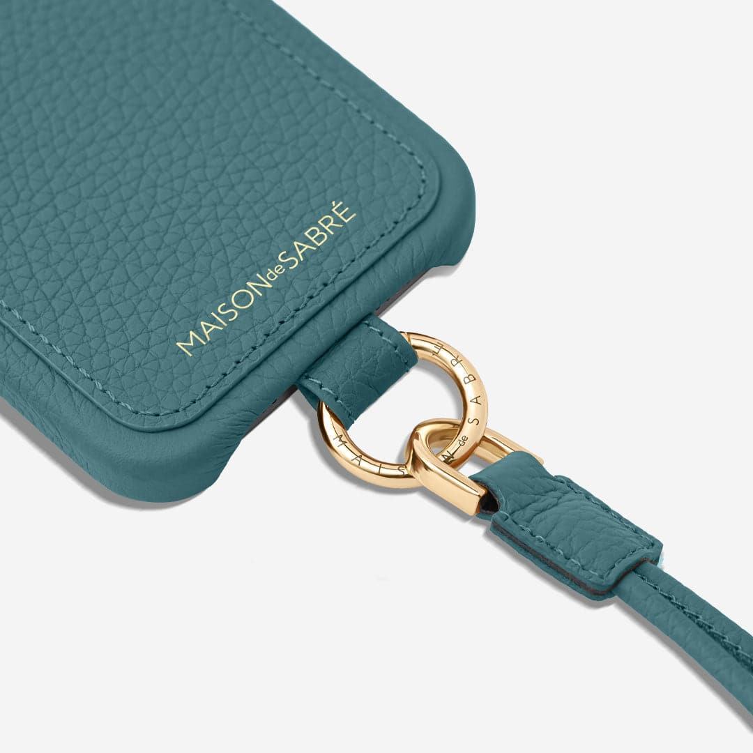 The Sling Phone Case iPhone 14 - Bondi Blue – MAISON de SABRÉ