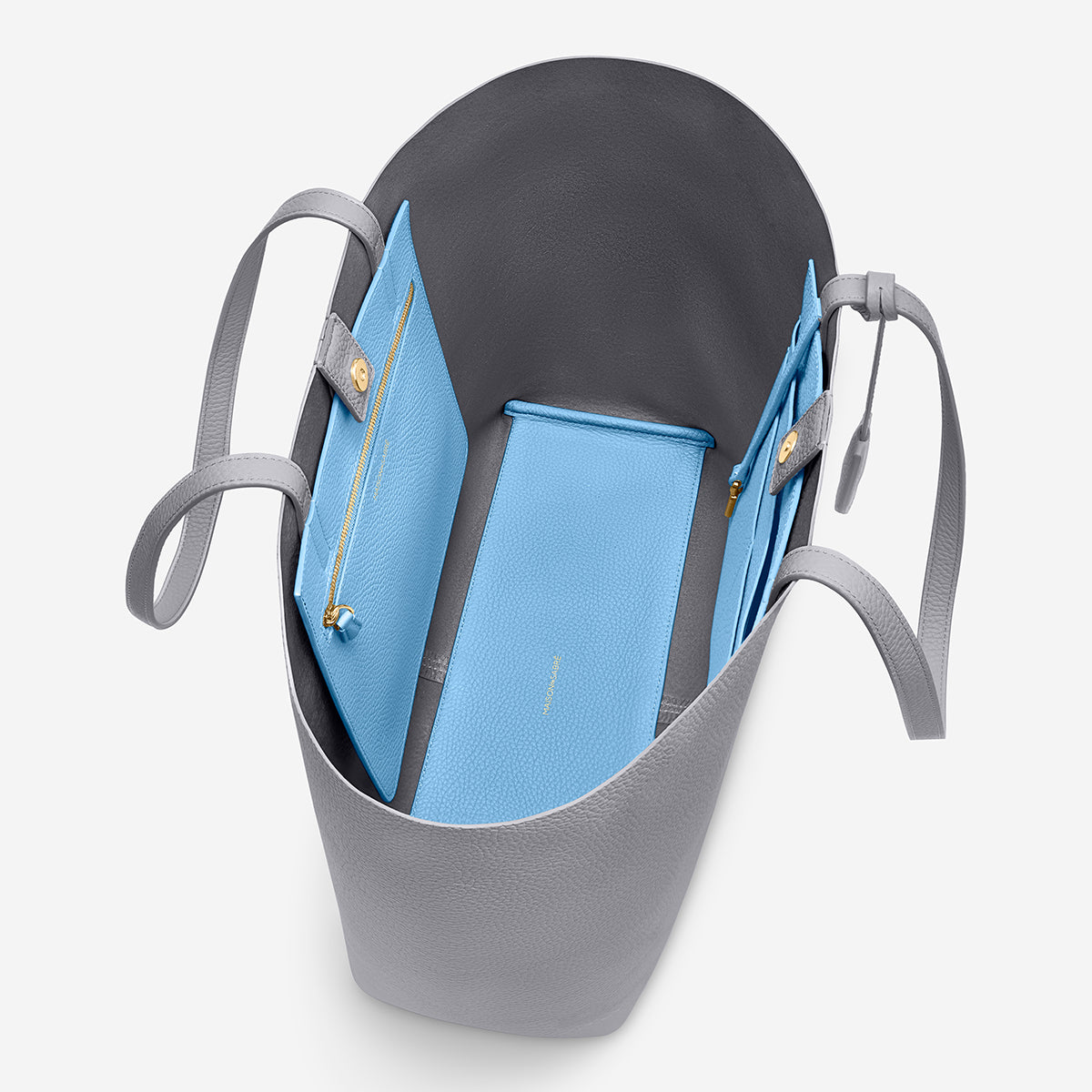 The Snap Soft Tote - Dove Grey
