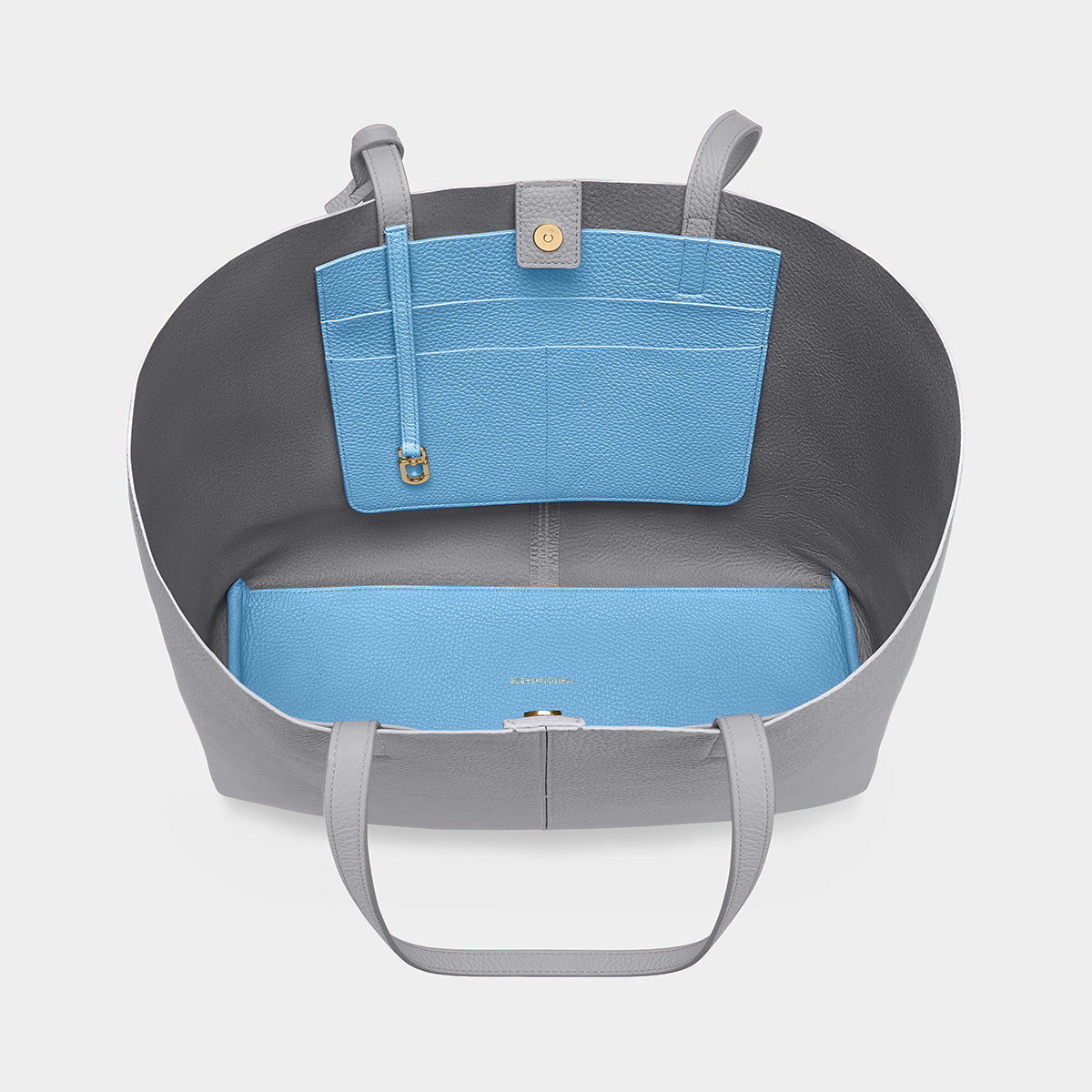 The Snap Soft Tote - Dove Grey