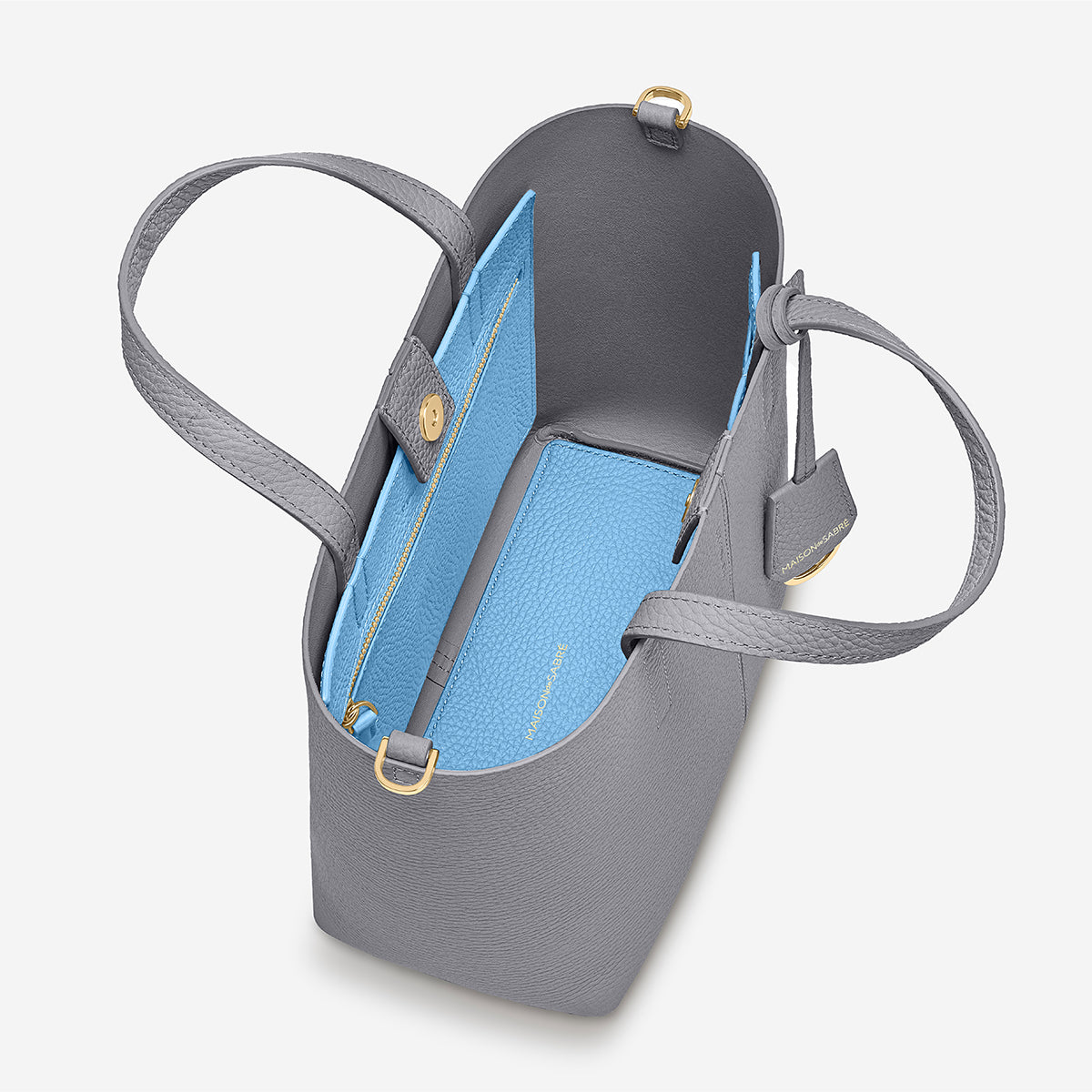The Small Soft Tote - Dove Grey