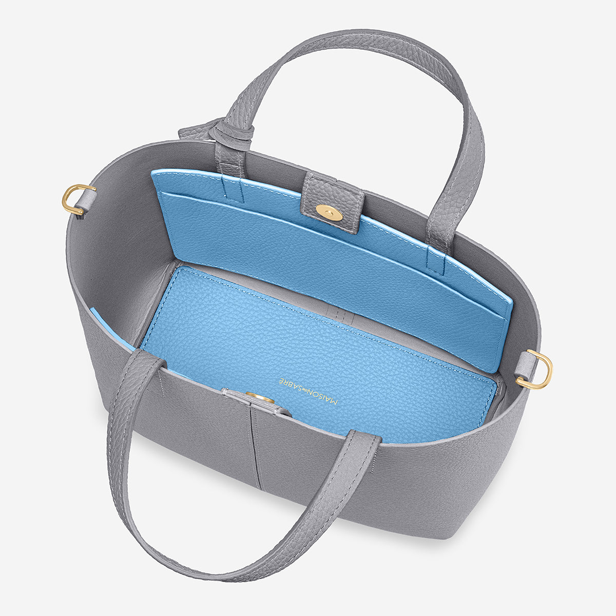 The Small Soft Tote - Dove Grey