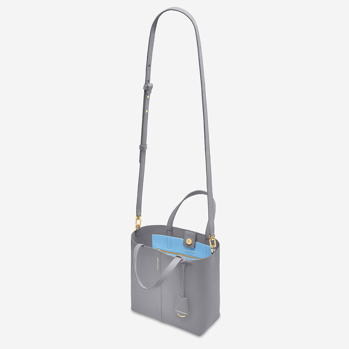 The Small Soft Tote - Dove Grey