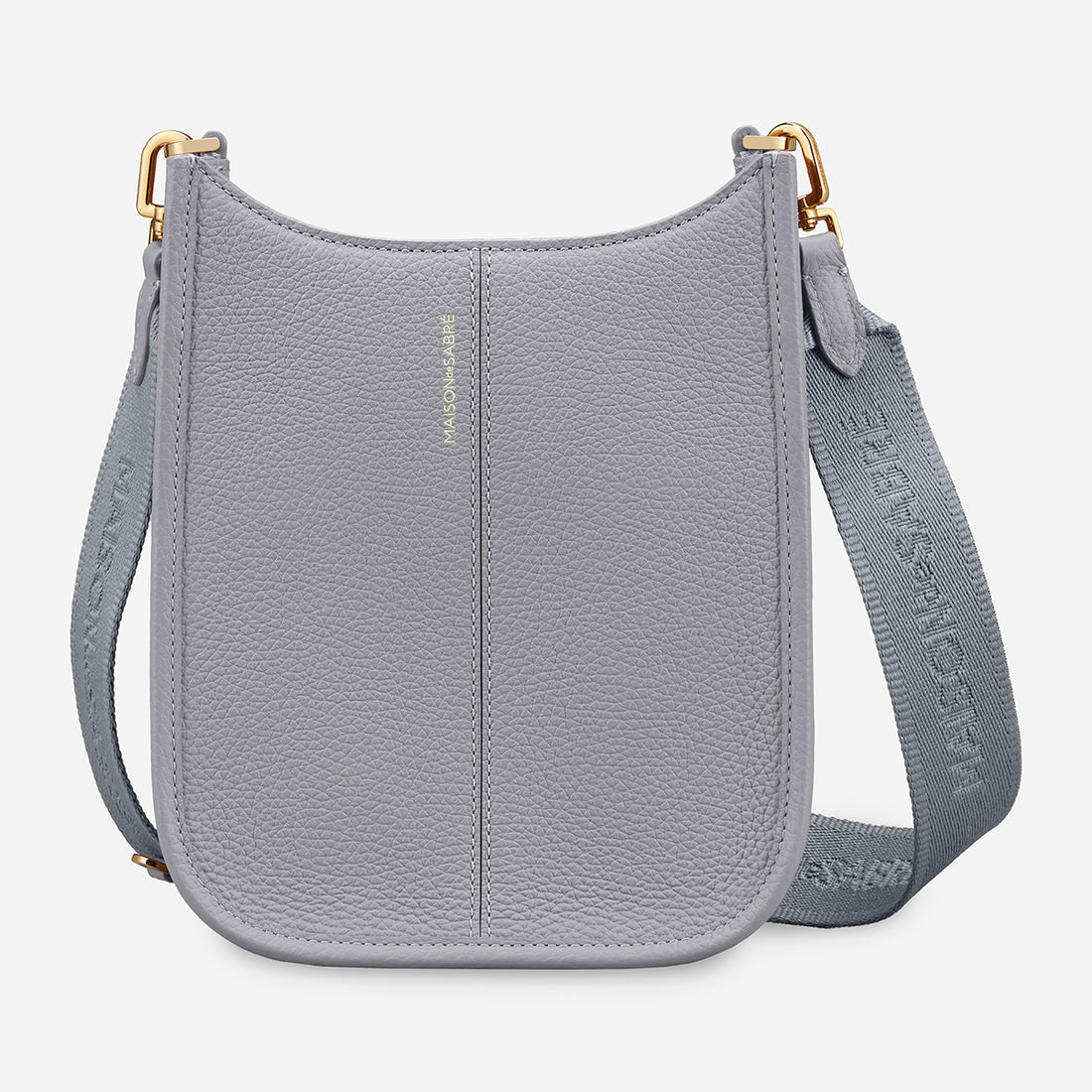 The Mini Moon Shoulder Bag - Dove Grey