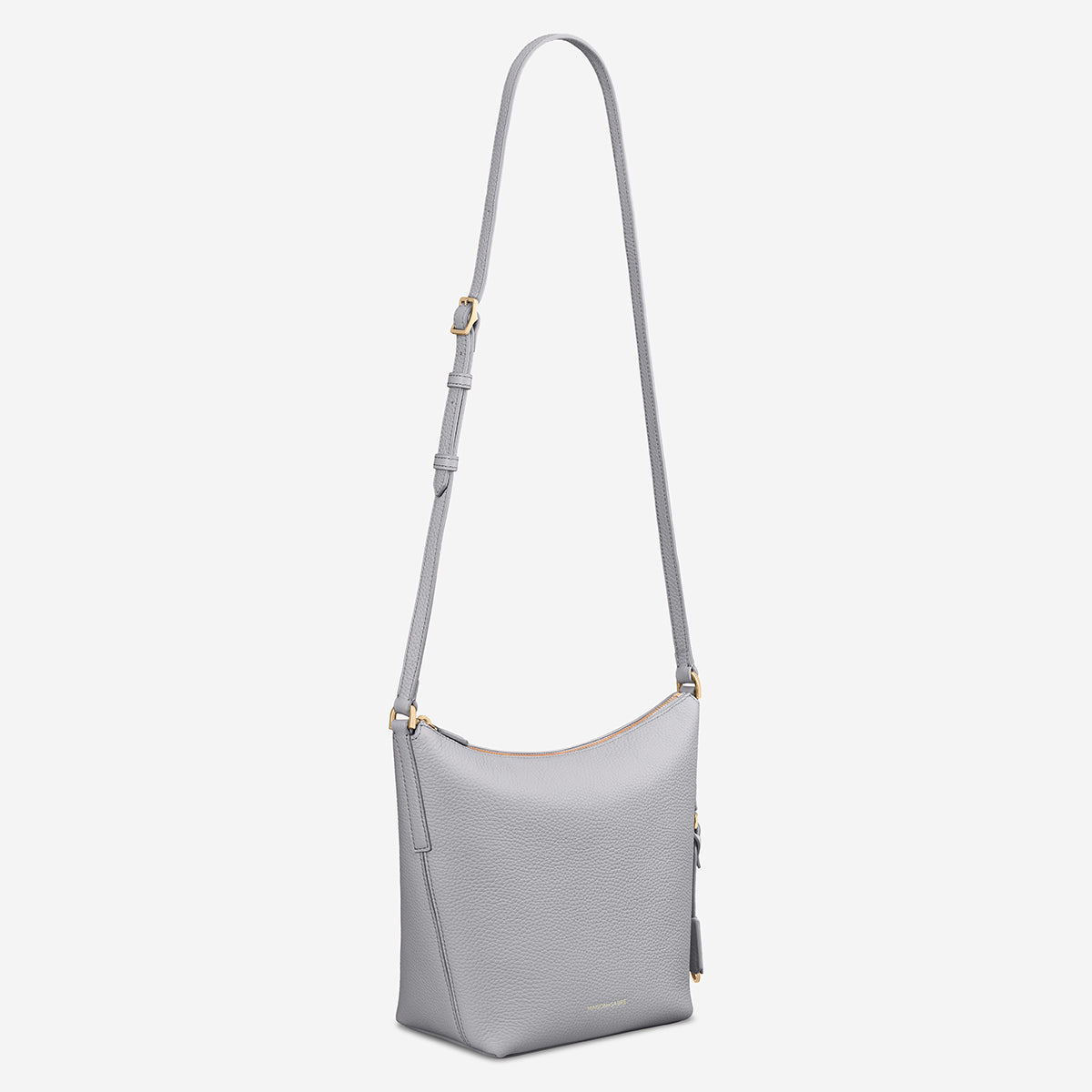 The Zipped Bucket Bag - Dove Grey – MAISON de SABRÉ