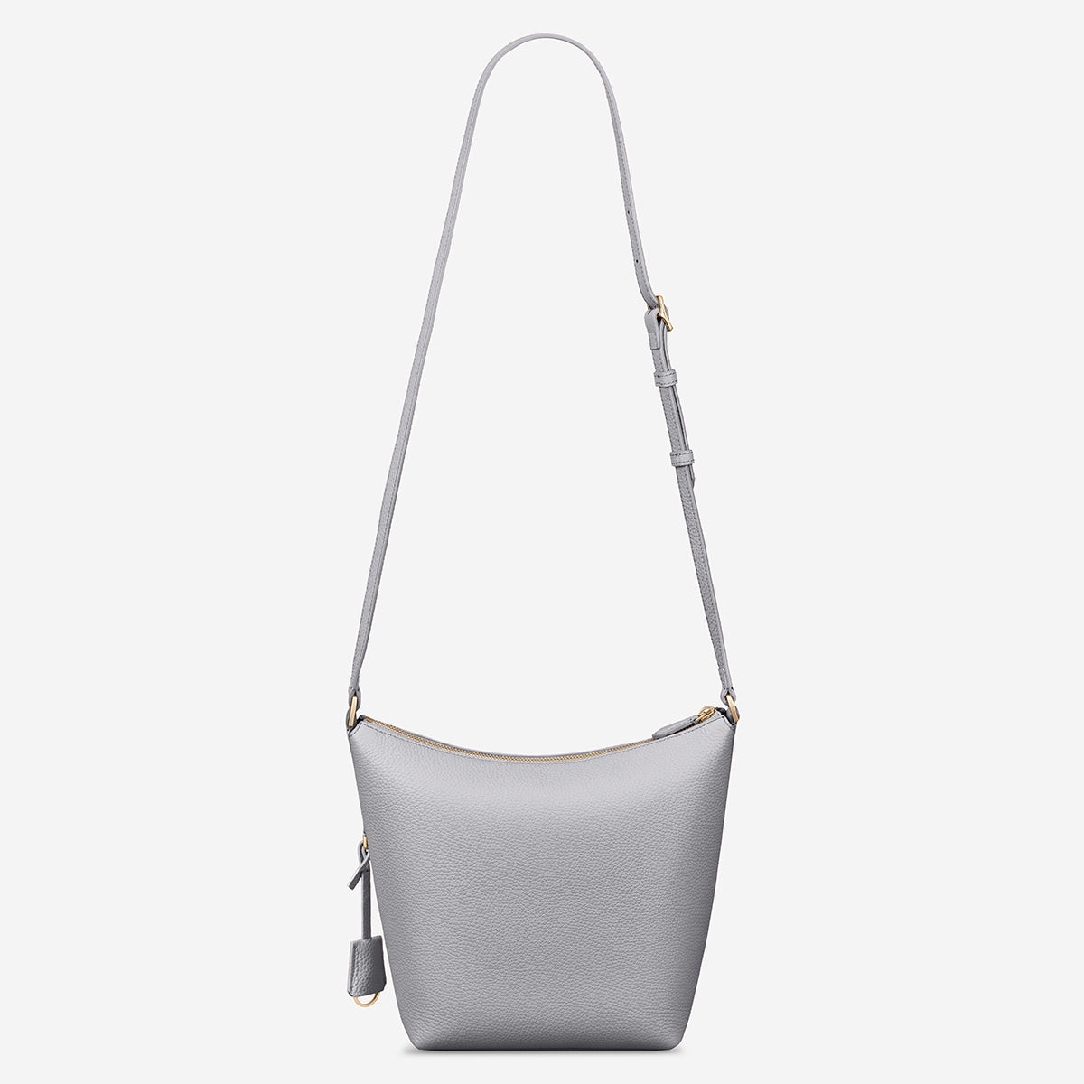 The Zipped Bucket Bag - Dove Grey – MAISON de SABRÉ