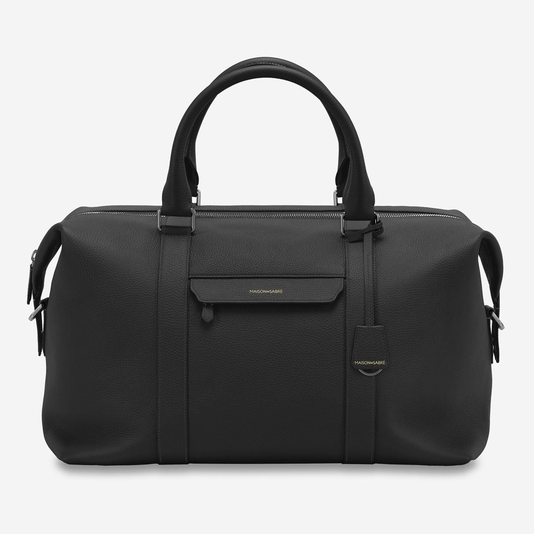 The Boston Bag - Black Caviar