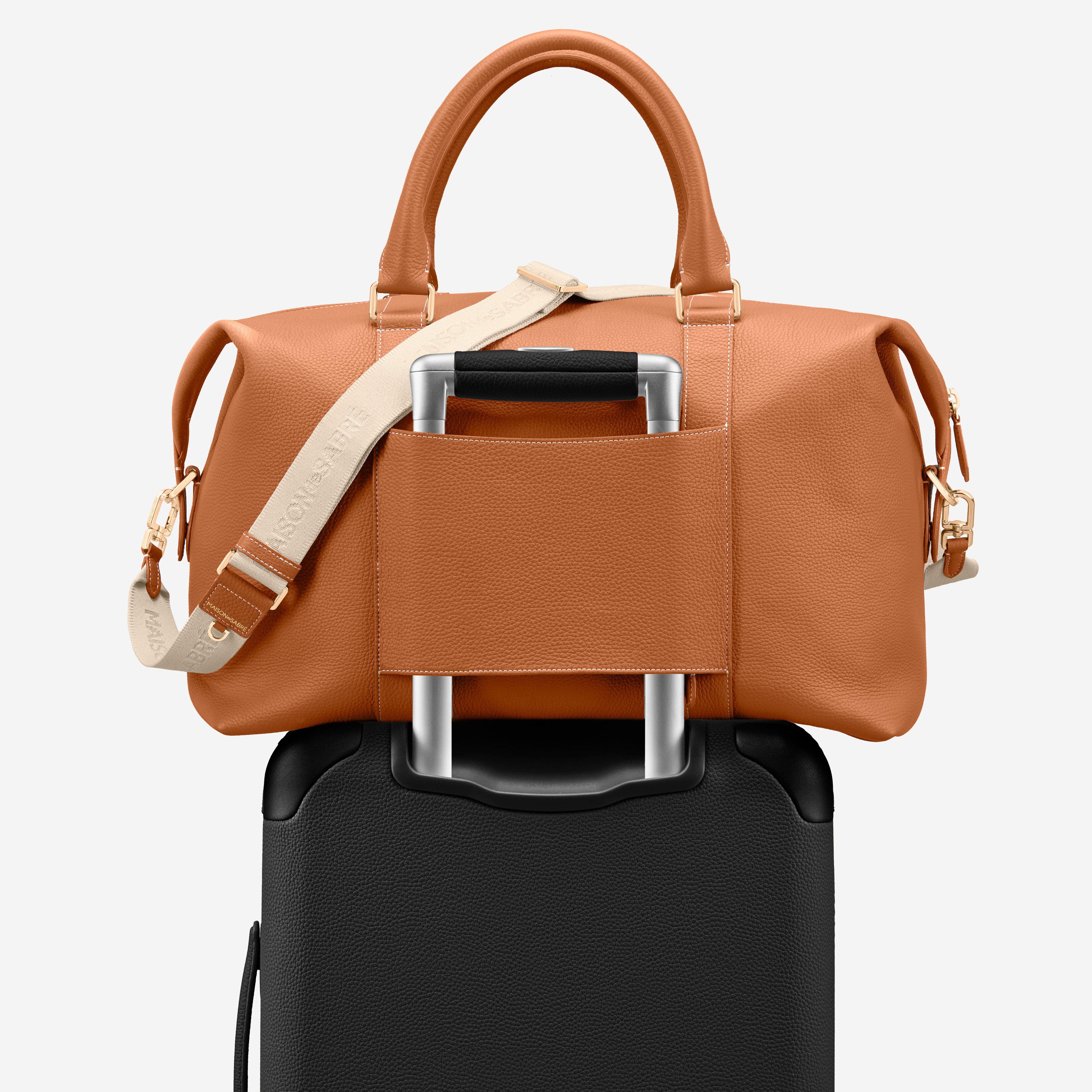 ボストンバッグ Duffle Bag ピーカンブラウン | MAISON de SABRÉ