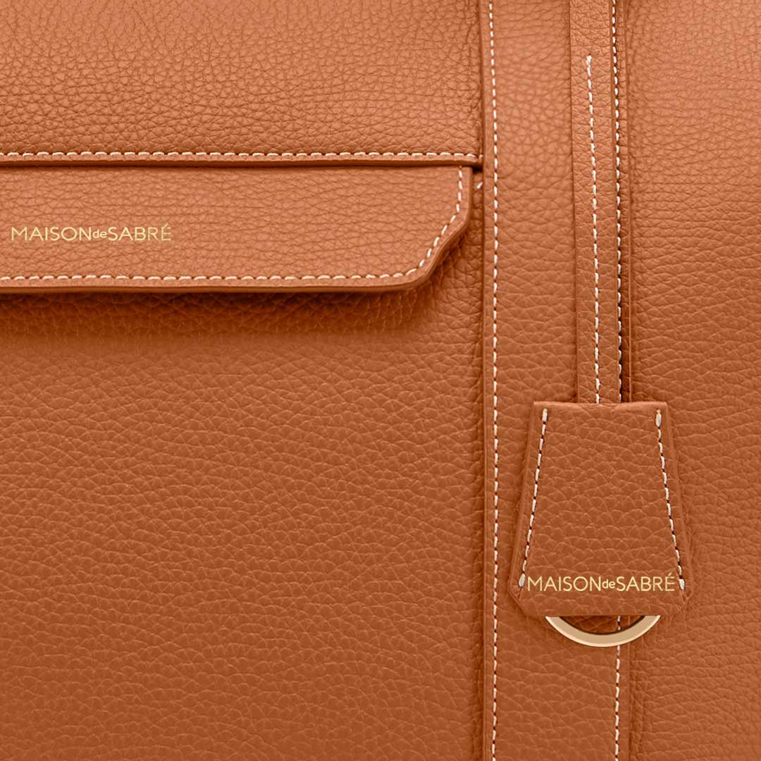 ボストンバッグ Duffle Bag ピーカンブラウン | MAISON de SABRÉ