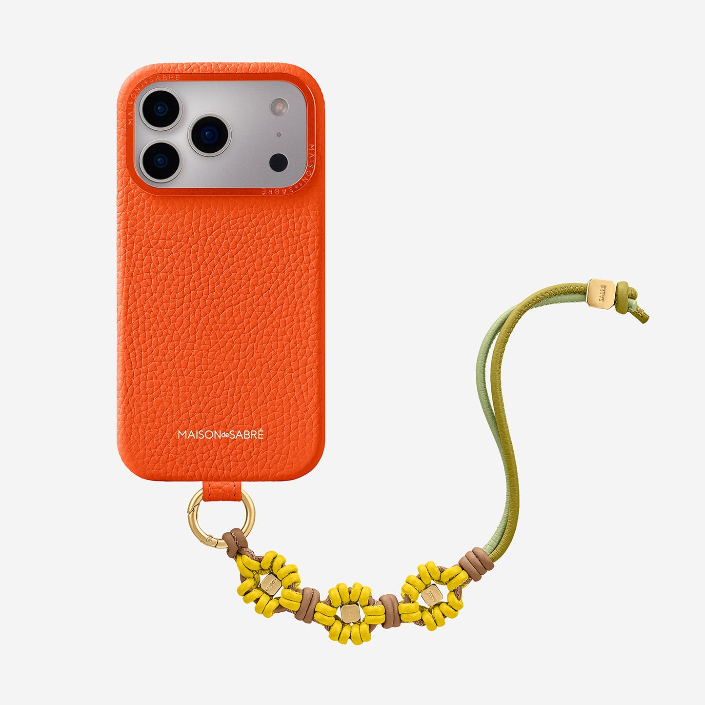 The Wristlet Charm - Daisy Sandstone