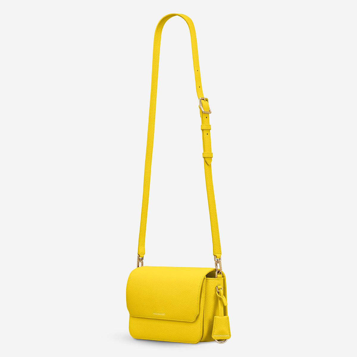 The Medium Flap Bag - Daisy Yellow