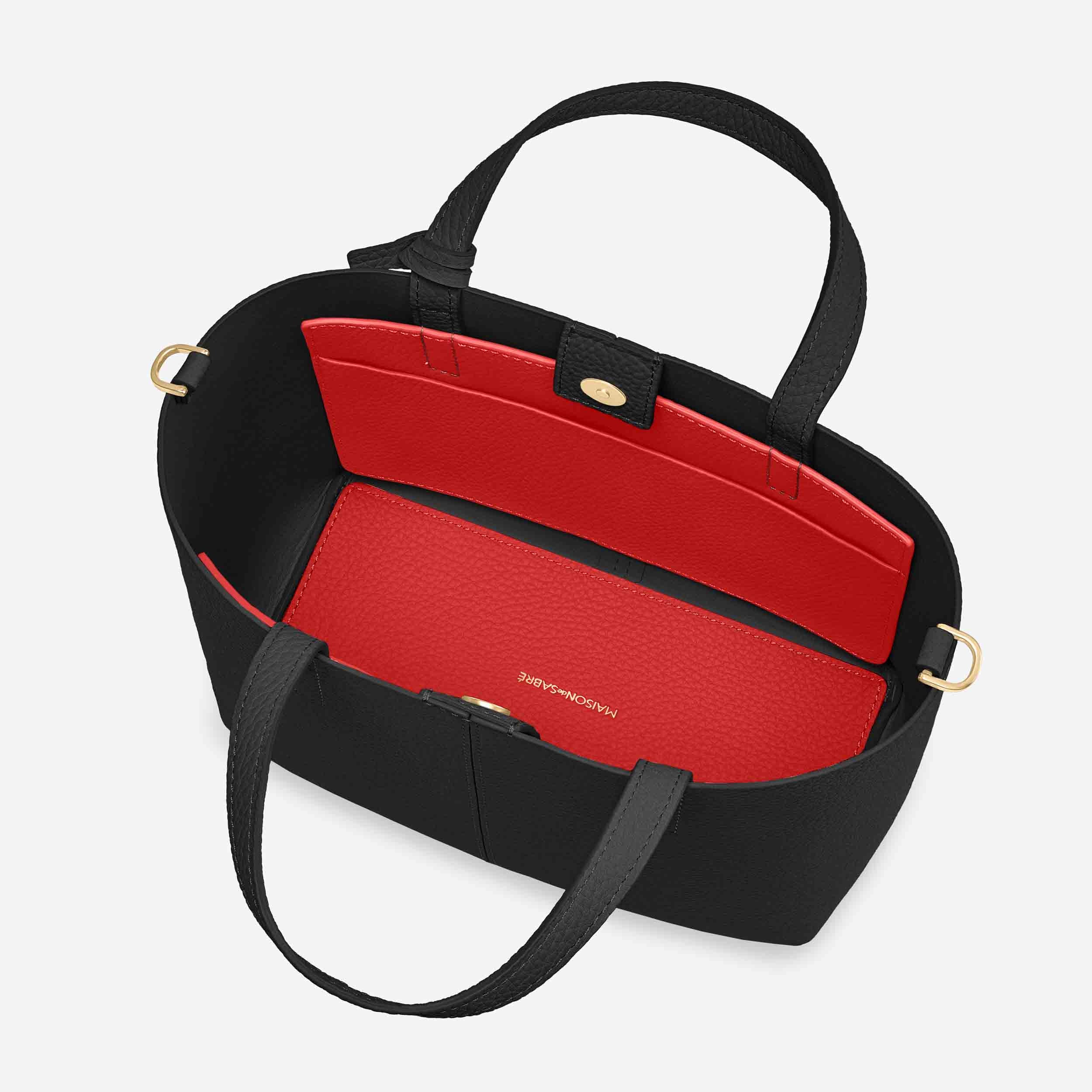 ソフトトートバッグ Small Soft Tote ルージュノワール | MAISON de SABRÉ