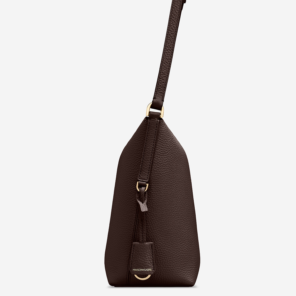 ジップバケットバッグ Zipped Bucket Bag エスプレッソブラウン