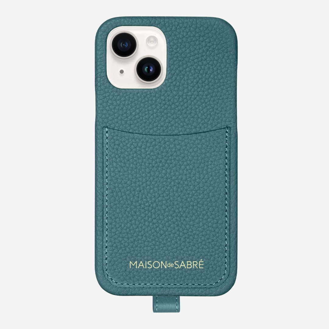 The Sling Phone Case iPhone 14 - Bondi Blue – MAISON de SABRÉ