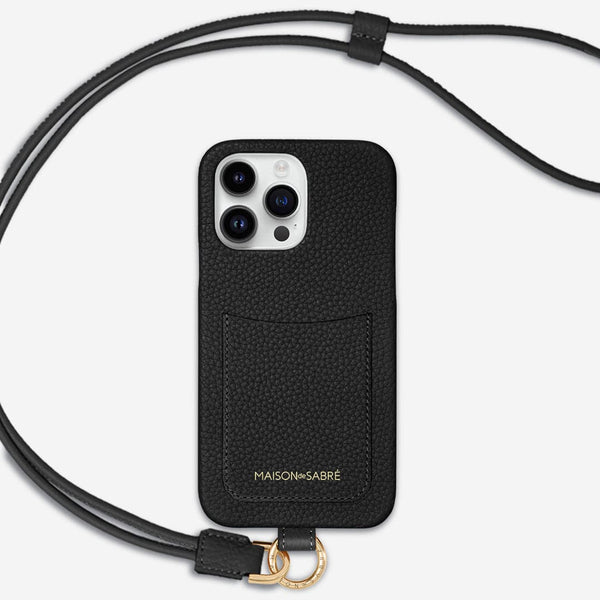 【objects.io】　iPhone15Pro ケース　BLACK レビュー】iPhone15でも安心！objcts.ioの上質レザー
