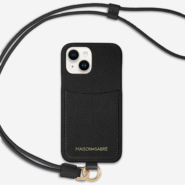 メゾンドサブレ　iPhone14スマホケース　ボンダイブルー　新品未使用 The Sling Phone Case iPhone 14 - Bondi Blue – MAISON de SABRÉ