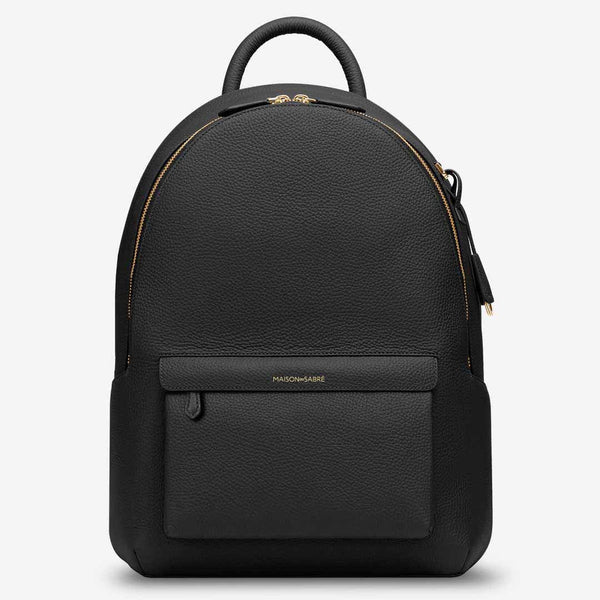 The Backpack - Black Caviar – MAISON de SABRÉ